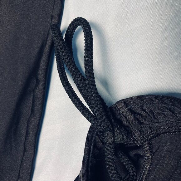 USA Made Unisex Cushion Padded Performance Bike Cycling Tights Leggings XL Black - Picture 3 of 10